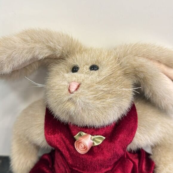 Ty Beanie Baby Attic Treasures Sidney Bunny Rabbit Jointed 1993 Plush 14” - Picture 2 of 9